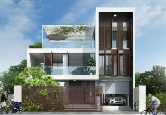 Biet Thự Hiện Đại - 12